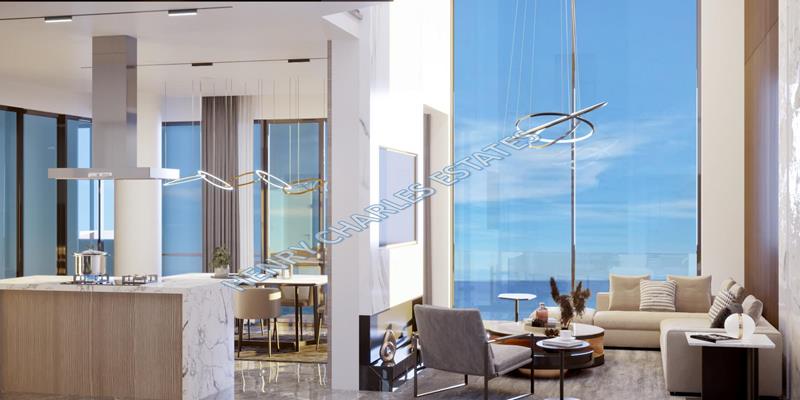 LUXURIOUS TWO BEDROOM SEA FRONT LOFT APARTMENTS -  TURKISH TITLE DEEDS