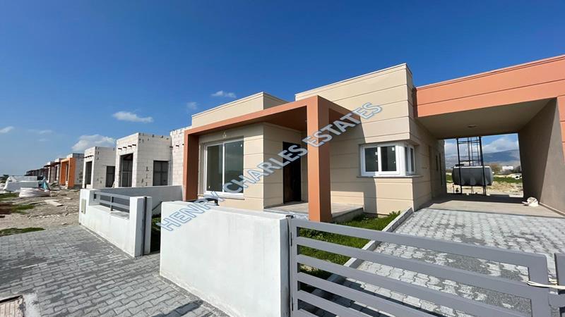TWO BEDROOM SEMI-DETACHED BUNGALOWS - NEAR TO ERCAN AIRPORT
