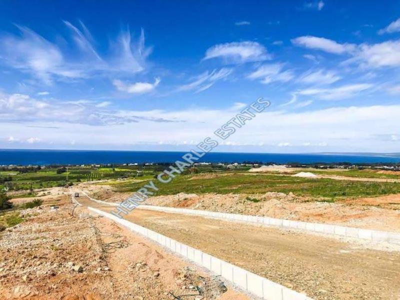 Plot for sale with 100% building permission with nice sea view in North Cyprus
