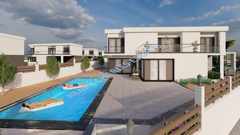 BRAND NEW PROJECT OF EXQUISITE SIX BEDROOM VILLAS WITH PRIVATE POOLS - BELLAPAIS