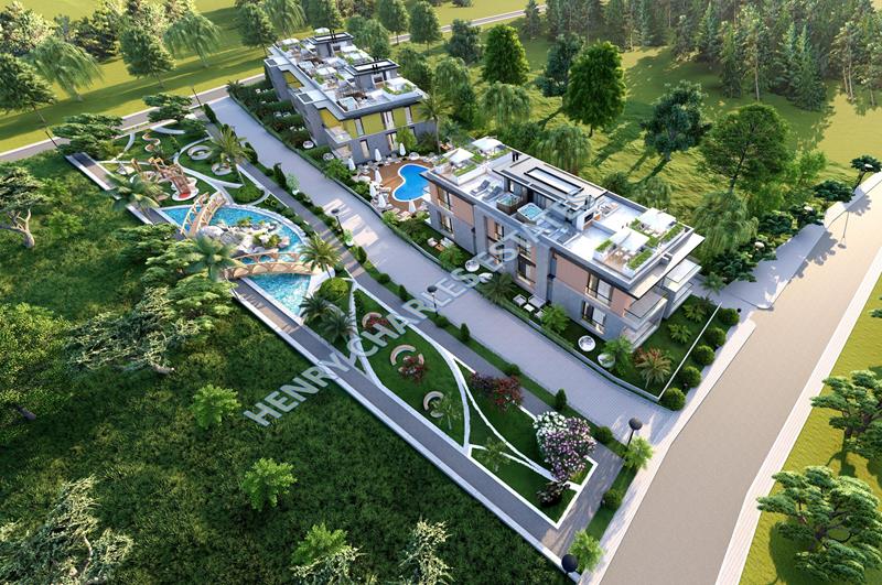 NEW RESIDENTIAL COMPLEX OF APARTMENTS IN ALSANCAK 