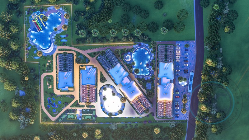 LUXURY ONE BEDROOM MEDITERRANEAN APARTMENTS (HOTEL CONCEPT)