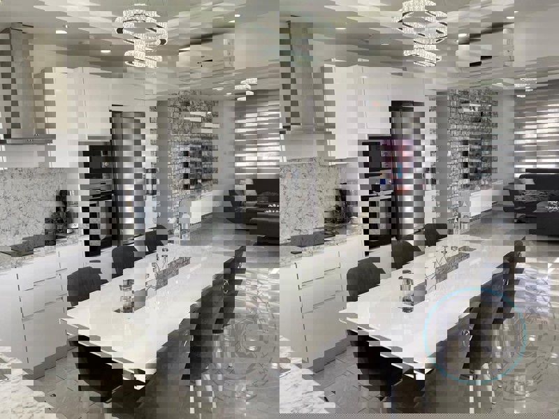 Turkish Title Deed 3+1 Apartment for Sale in Central Kyrenia