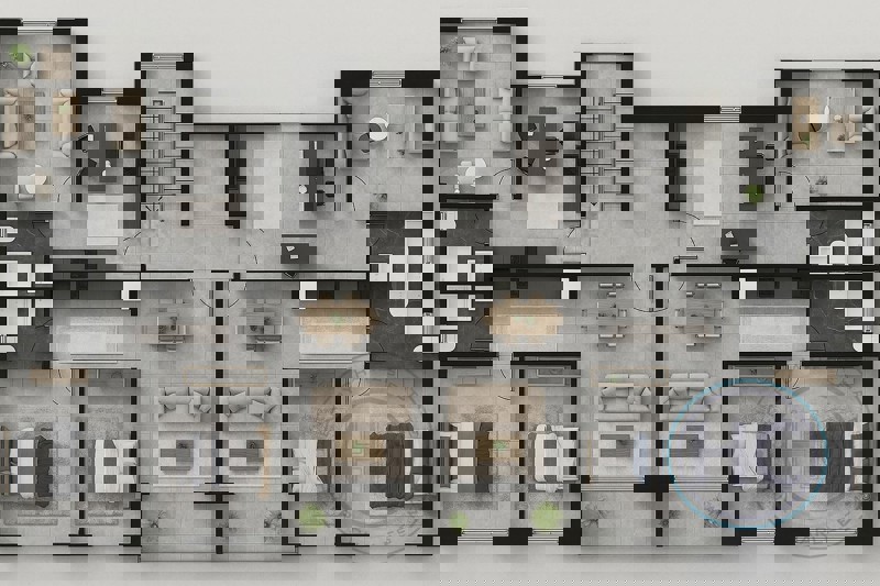 Turkish title deed One Bedroom Apartments