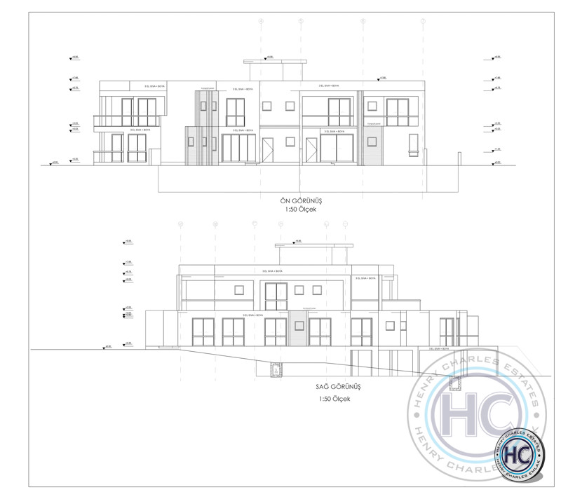 TURKISH TITLE GARDEN & FIRST FLOOR THREE BEDROOM APT FOR SALE IN AŞIKLAR TEPESİ, GÖNYELİ, LEFKOŞA