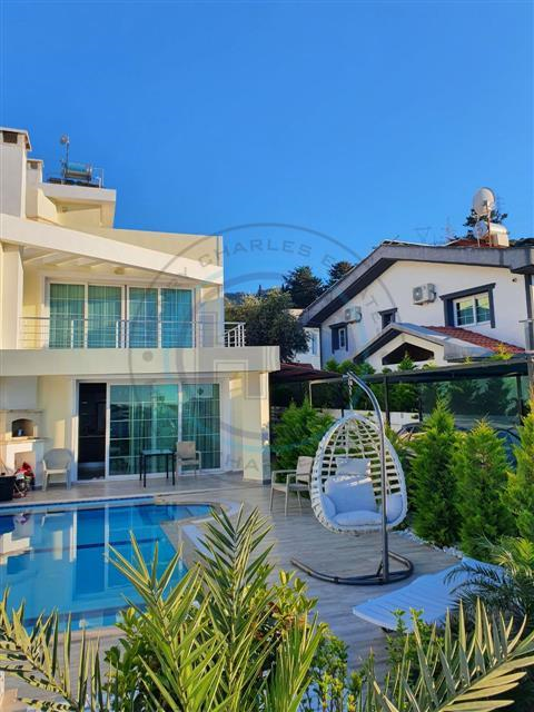 Fully Furnished 3+1 Villa For Rent In Girne Alsancak Area
