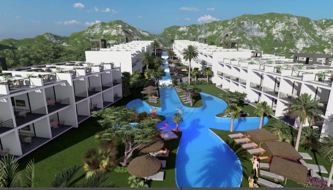SEAVIEW STUDIO IN BAHAMAS HOMES FOR SALE, BAHCELI, KYRENIA 
