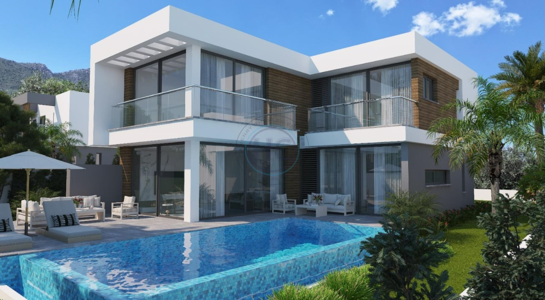 LUXURY VILLAS IN BELLAPAIS - TURKISH TITLE