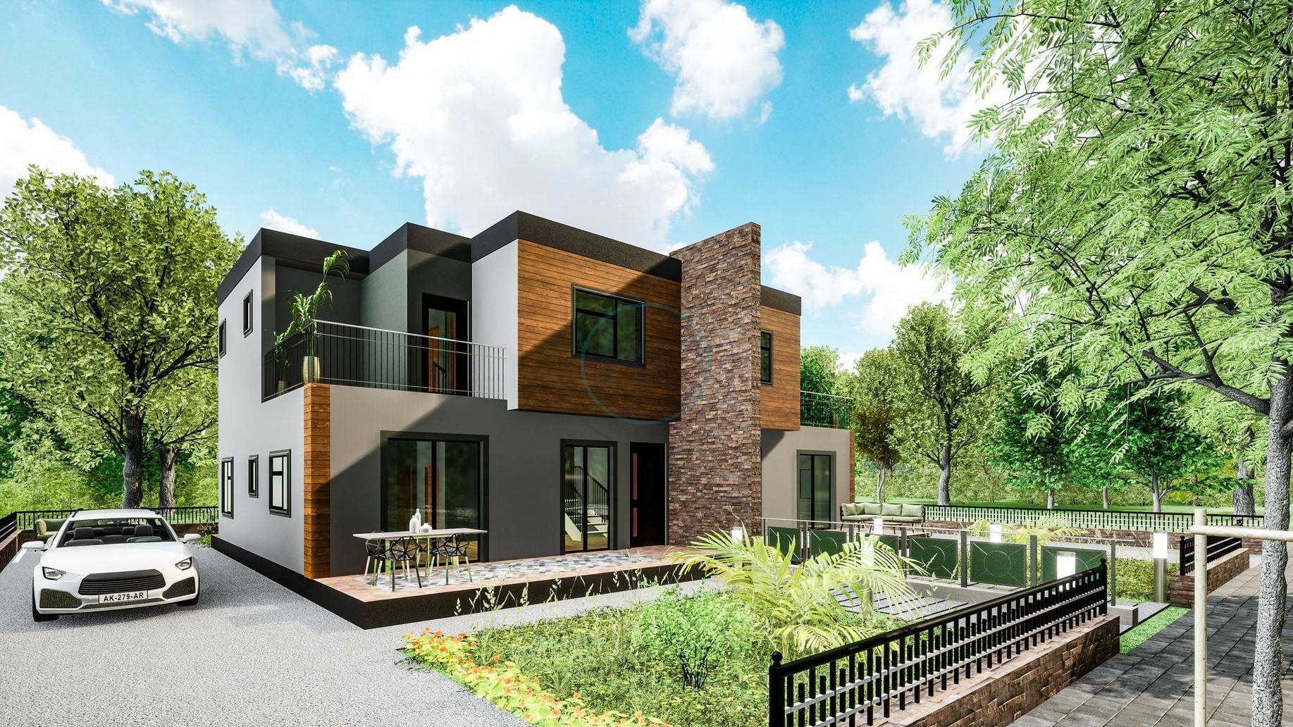 Elegant Living Awaits – 4 bedroom Semi-Detached Villas in Peaceful Çamlıbel