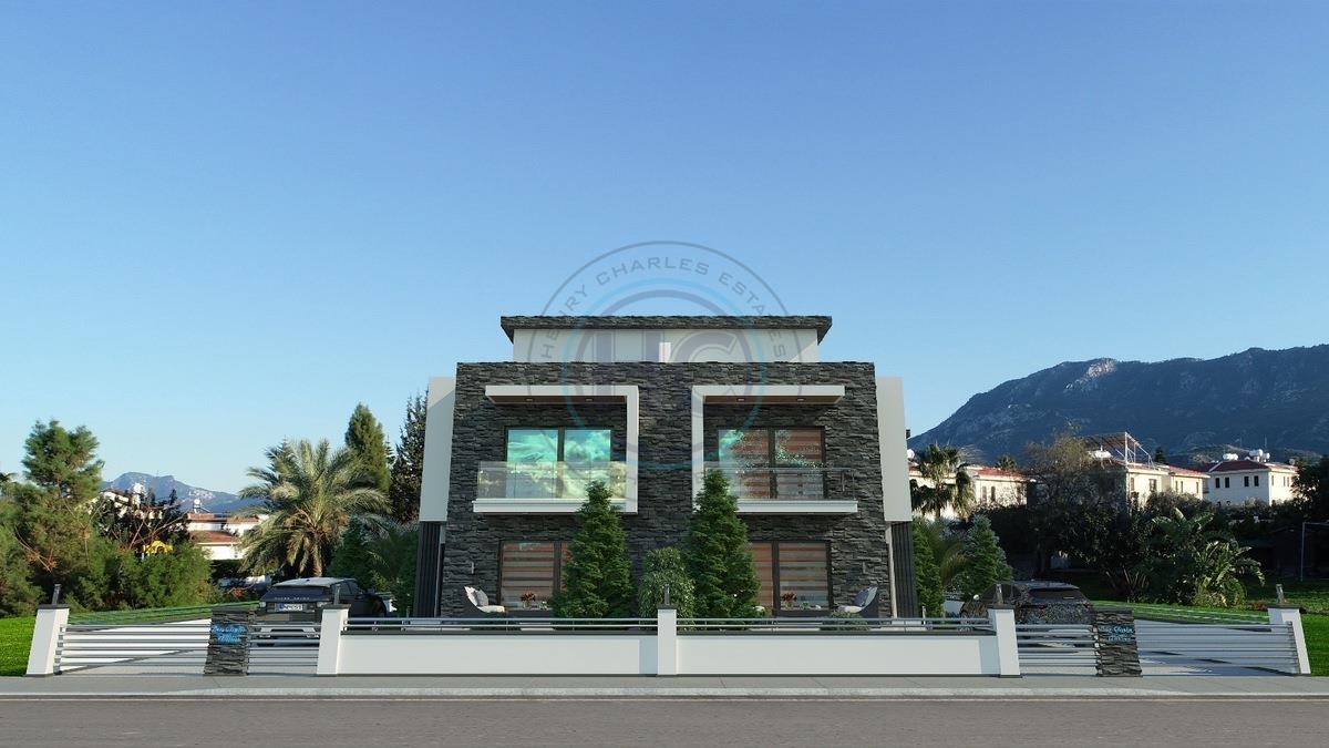Twin Villa Under Construction in Catalkoy, Kyrenia