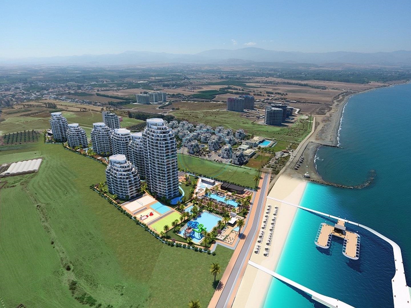 Turkish Title Deed Studio in Sea Front Resort