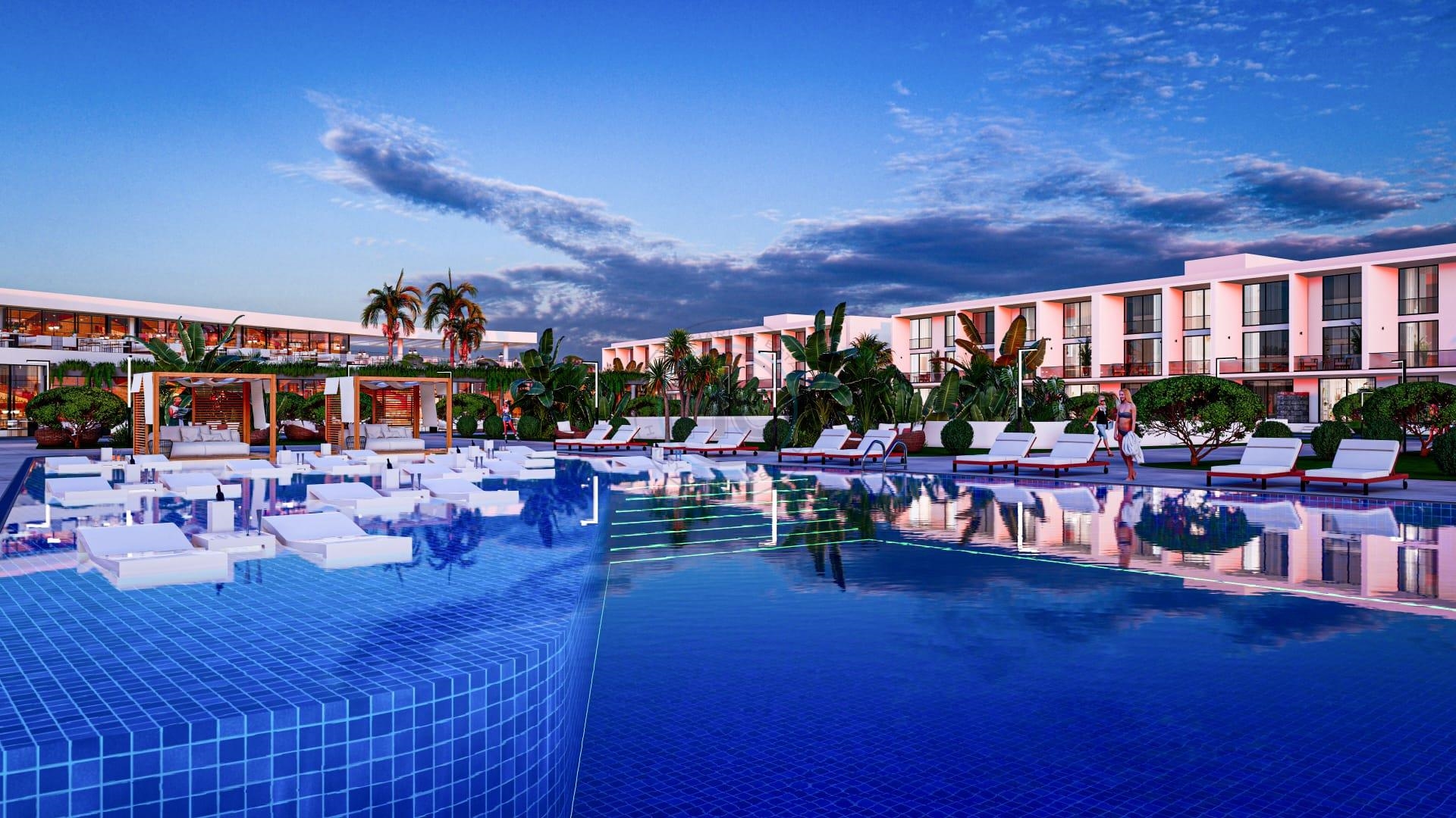 HOTEL CONCEPT ONE BEDROOM APARTMENT IN COURTYARD PLATINUM, ISKELE BOGAZ