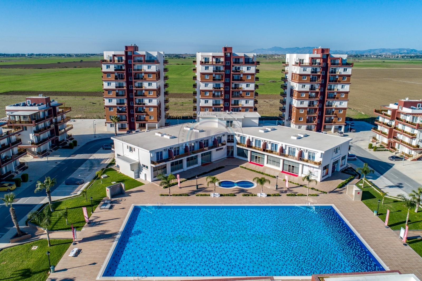 ROYAL SUN, POOLVIEW 2+1 FOR SALE, TITLE READY, FURNISHED, LONG BEACH