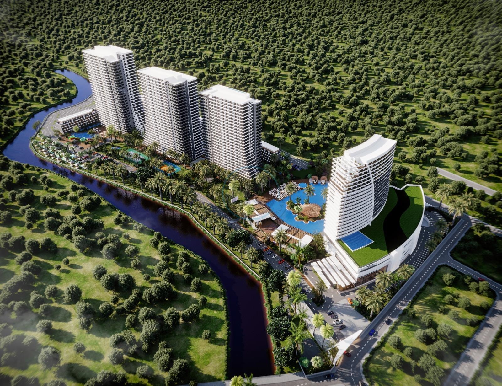 GRAND SAPPHIRE, 1+1 FOR SALE, A BLOCK, SEAVIEW, TAXES PAID