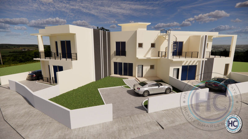 TURKISH TITLE GARDEN & DUPLEX TWO BEDROOM APT FOR SALE IN AŞIKLAR TEPESİ, GÖNYELİ, LEFKOŞA