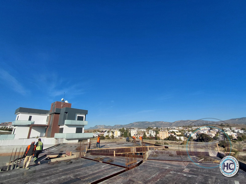 TURKISH TITLE GARDEN & DUPLEX TWO BEDROOM APT FOR SALE IN AŞIKLAR TEPESİ, GÖNYELİ, LEFKOŞA