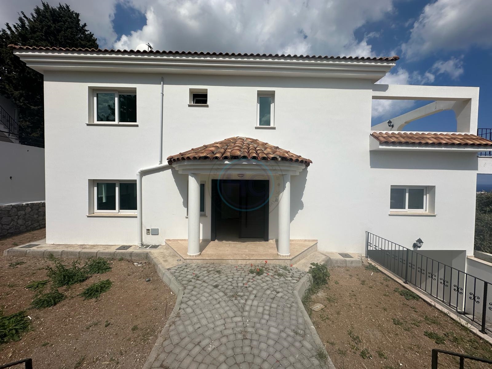 Luxury Villa with Private Pool and Stunning Sea Views for Sale in Ozanköy, Kyrenia!